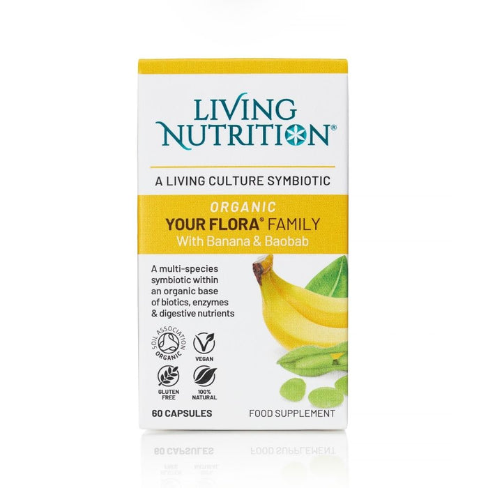Living Nutrition Organic Your Flora Family 60's - Dennis the Chemist