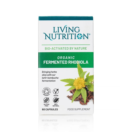 Living Nutrition Organic Fermented Rhodiola 60's - Dennis the Chemist
