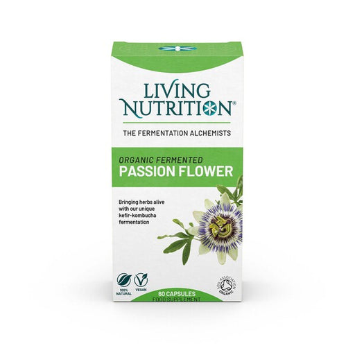 Living Nutrition Organic Fermented Passion Flower 60's - Dennis the Chemist