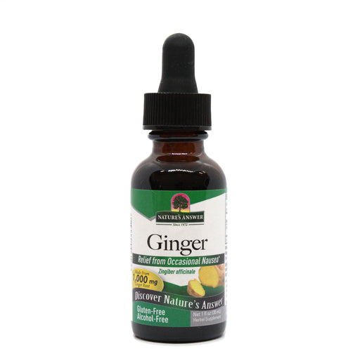 Nature's Answer Ginger Root (Alcohol Free) 30ml - Dennis the Chemist
