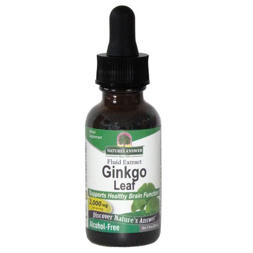 Nature's Answer Ginkgo Leaf  (Alcohol-Free) 30ml - Dennis the Chemist