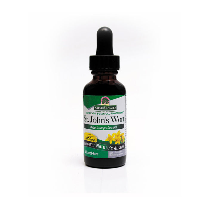 Nature's Answer St John's Wort Extract (Alcohol Free) 30ml - Dennis the Chemist