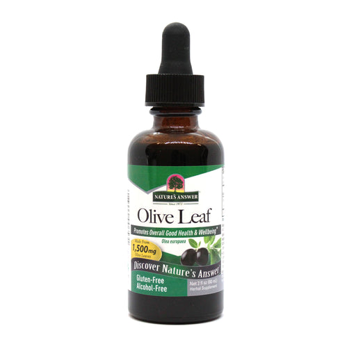 Nature's Answer Olive Leaf (Alcohol-Free) 60ml - Dennis the Chemist