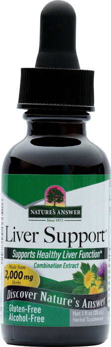 Liver Support Herbal Blend Alcohol Free 30ml - Dennis the Chemist