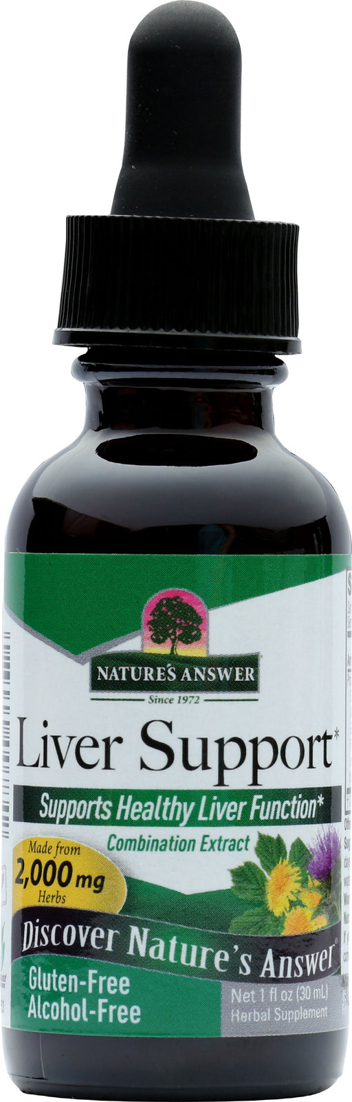Nature's Answer Liver Support Herbal Blend Alcohol Free 30ml - Dennis the Chemist
