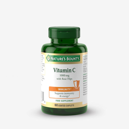 Nature's Bounty Vitamin C 1000mg with Rose Hips 60's - Dennis the Chemist