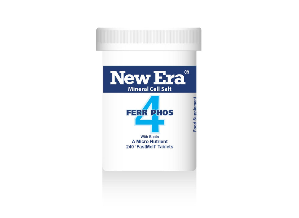 New Era No. 4. Ferr. Phos. (Iron Phosphate) 240's - Dennis the Chemist