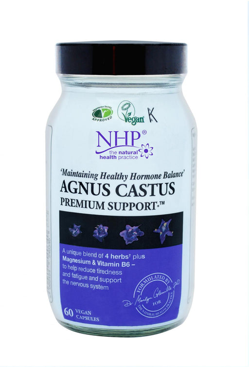 Natural Health Practice (NHP) Agnus Castus Premium Support 60's - Dennis the Chemist