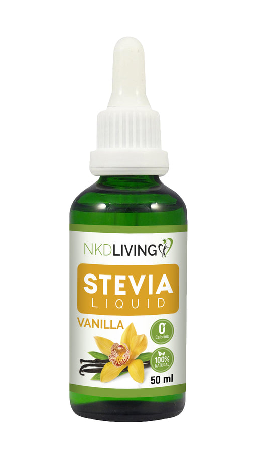 Stevia Liquid Vanilla 50ml - Dennis the Chemist