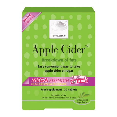 Apple Cider Mega Strength 1000mg 30's - Dennis the Chemist