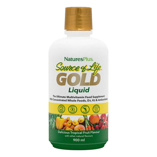 Nature's Plus Source of Life GOLD Liquid 900ml - Dennis the Chemist