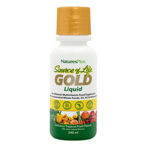 Nature's Plus Source of Life GOLD Liquid 240ml - Dennis the Chemist