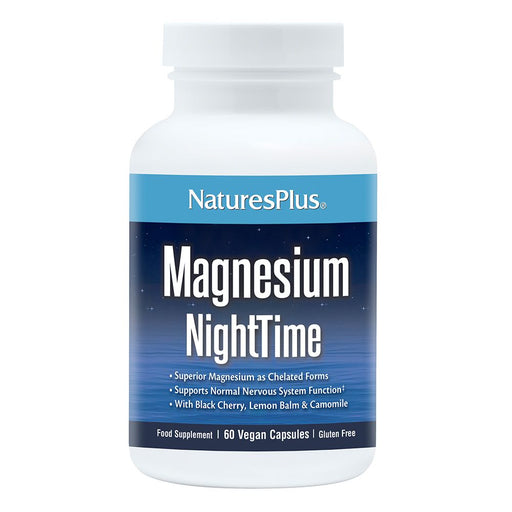 Nature's Plus Magnesium NightTime 60's - Dennis the Chemist