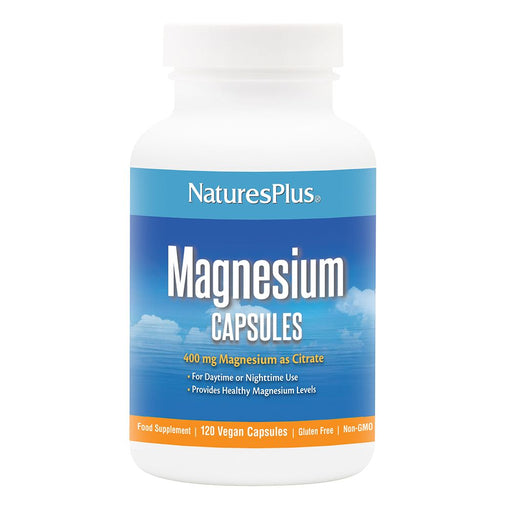 Nature's Plus Magnesium Capsules 120's - Dennis the Chemist