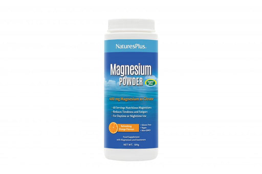 Nature's Plus Magnesium Powder Orange 504g - Dennis the Chemist