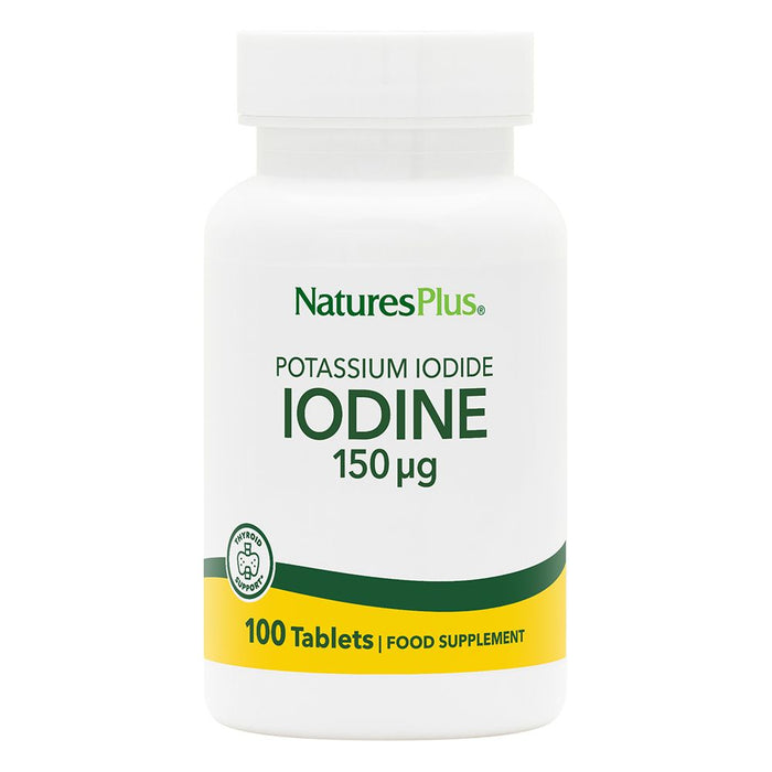 Nature's Plus Potassium Iodide Iodine 150ug 100's - Dennis the Chemist