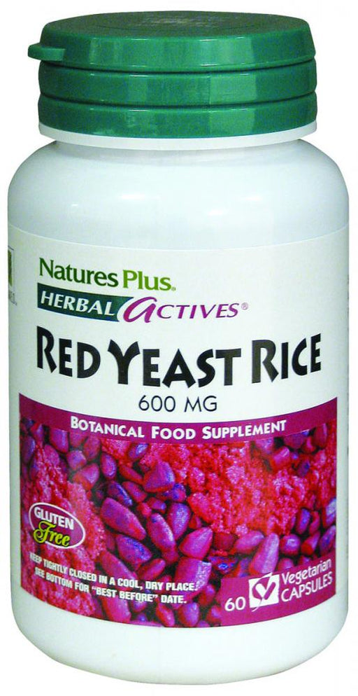 Nature's Plus Red Yeast Rice 600mg 60's - Dennis the Chemist