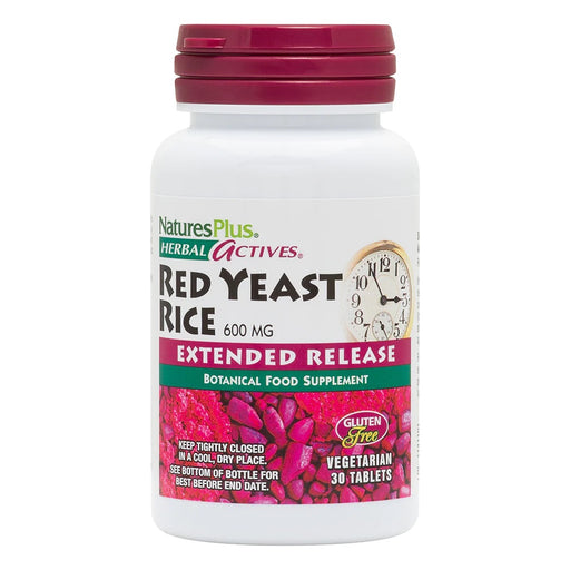 Nature's Plus Red Yeast Rice 600mg Extended Release 30's - Dennis the Chemist
