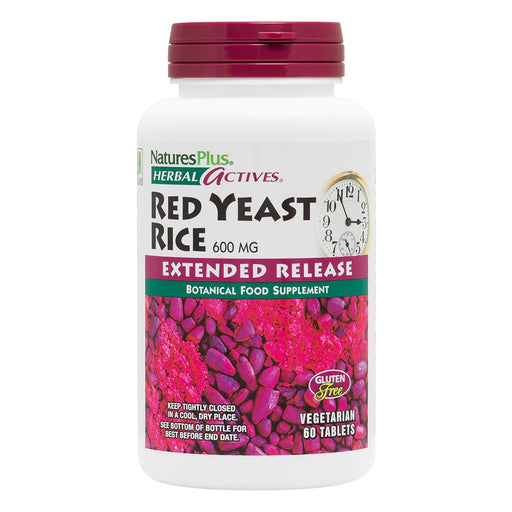 Nature's Plus Red Yeast Rice 600mg Extended Release 60's - Dennis the Chemist