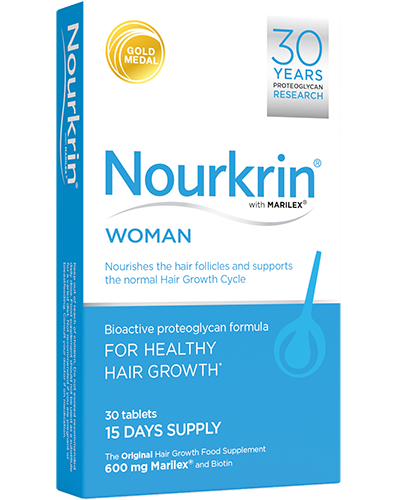 Nourkrin Woman For Healthy Hair Growth 30 Tablets 15 Days Supply - Dennis the Chemist
