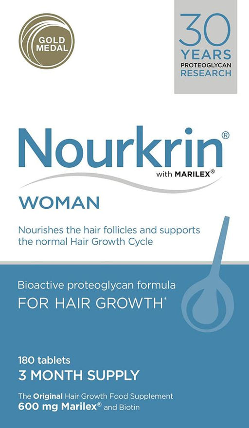 Nourkrin Woman For Healthy Hair Growth 180's - Dennis the Chemist
