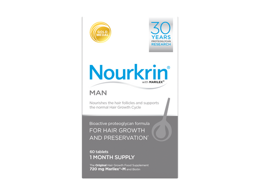 Nourkrin Man For Hair Growth and Preservation 60's - Dennis the Chemist