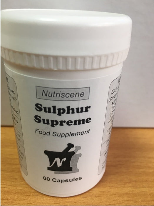 Nutriscene Sulphur Supreme 60's - Dennis the Chemist