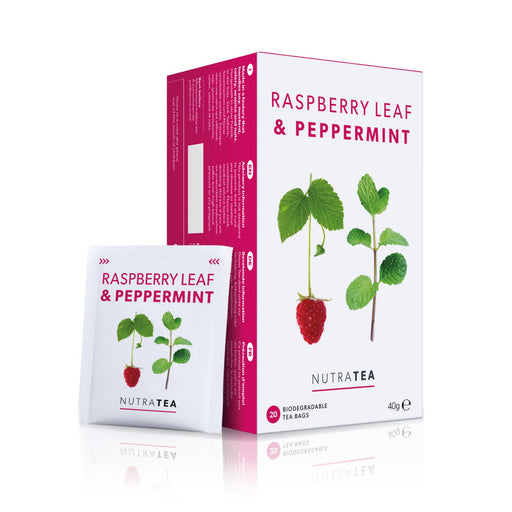 Nutratea Raspberry Leaf & Peppermint Tea Bags 20's - Dennis the Chemist