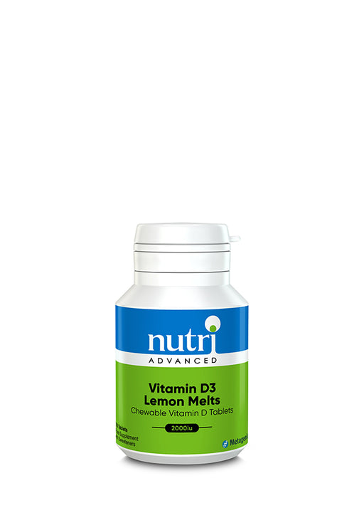 Nutri Advanced Vitamin D3 Lemon Melts 2000 120's - Dennis the Chemist