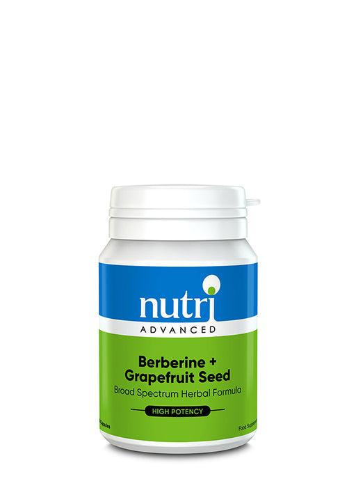 Nutri Advanced Berberine + Grapefruit Seed 60's - Dennis the Chemist
