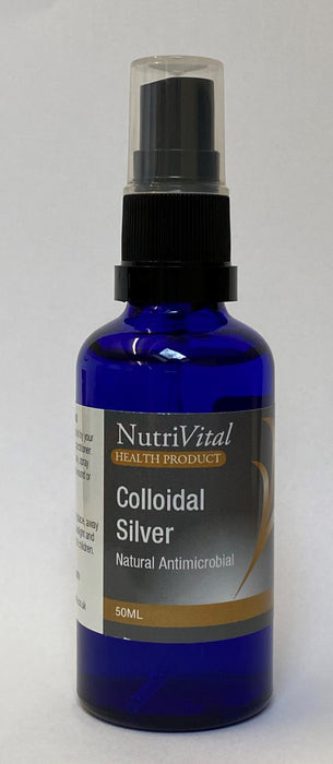 Nutrivital Colloidal Silver Spray 50ml - Dennis the Chemist