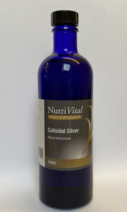 Nutrivital Colloidal Silver Large Refill 200ml - Dennis the Chemist