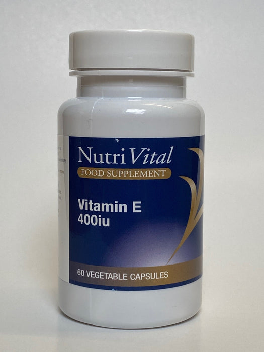 Nutrivital Vitamin E 400iu  60's - Dennis the Chemist