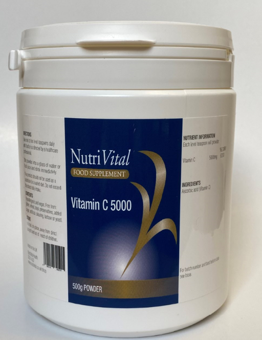 Nutrivital Vitamin C 5000 500g - Dennis the Chemist
