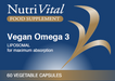 Nutrivital Vegan Omega 3 Liposomal 60's - Dennis the Chemist
