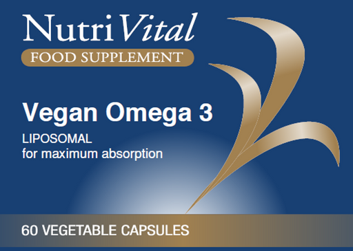 Nutrivital Vegan Omega 3 Liposomal 60's - Dennis the Chemist