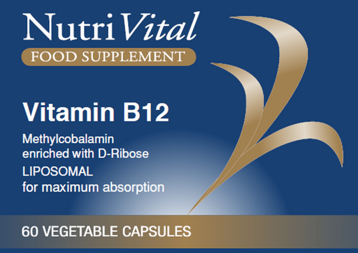 Nutrivital Vitamin B12 Liposomal 60's - Dennis the Chemist