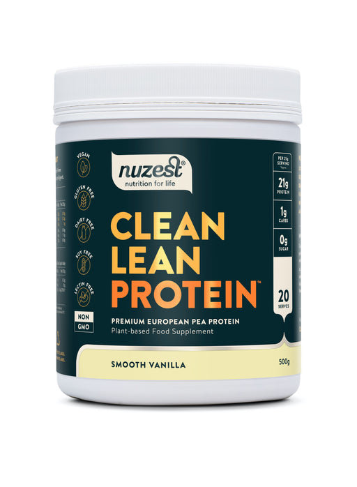 Nuzest Clean Lean Protein Smooth Vanilla 500g - Dennis the Chemist