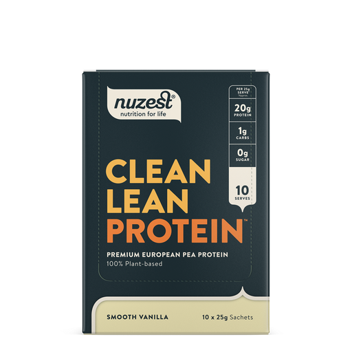 Nuzest Clean Lean Protein Smooth Vanilla 25g x 10 (CASE) - Dennis the Chemist