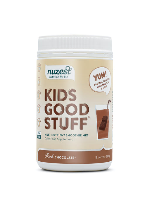 Nuzest Kids Good Stuff Rich Chocolate 225g - Dennis the Chemist