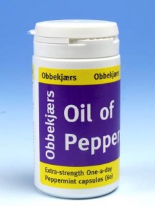 Obbekjaers Peppermint Capsules - Extra Strength 60's - Dennis the Chemist