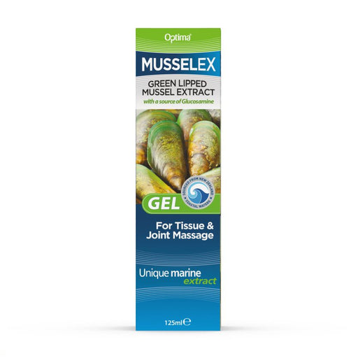 Optima Musselex Green Lipped Mussel Extract Gel 125ml - Dennis the Chemist