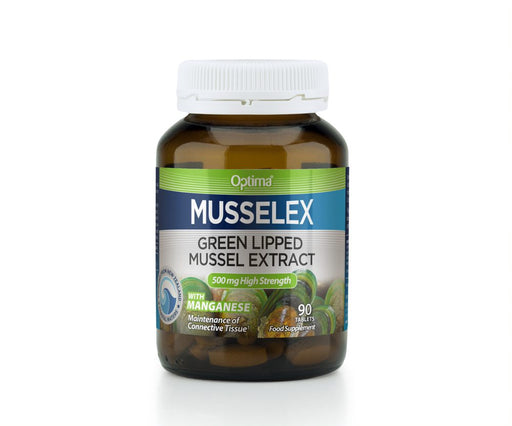 Optima Musselex Green Lipped Mussel Extract 90's - Dennis the Chemist