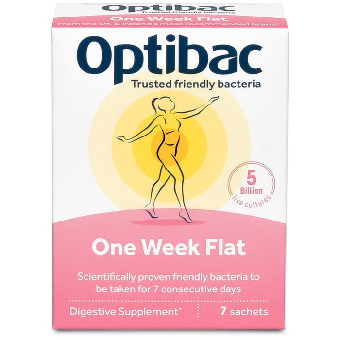 Optibac One Week Flat 7 sachets - Dennis the Chemist