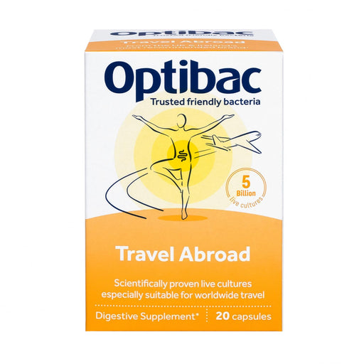 Optibac Travel Abroad 20's - Dennis the Chemist