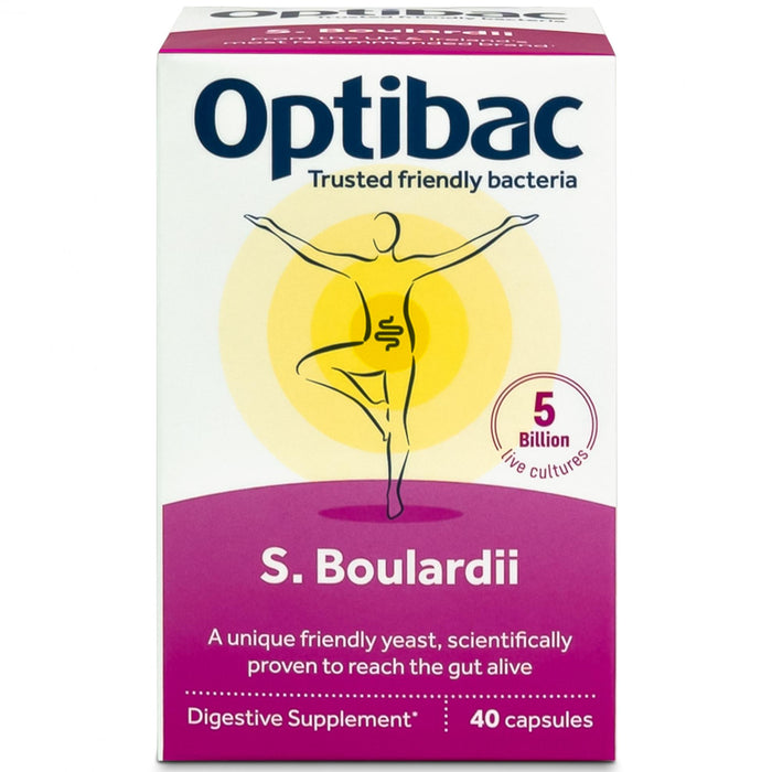 Optibac S. Boulardii (Saccharomyces) 40's - Dennis the Chemist