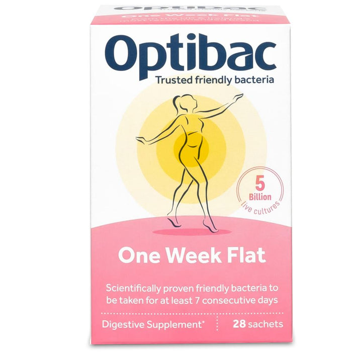 Optibac One Week Flat 28 sachets - Dennis the Chemist