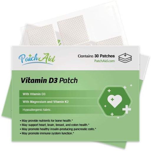 PatchAid Vitamin D3 Patch 30's - Dennis the Chemist