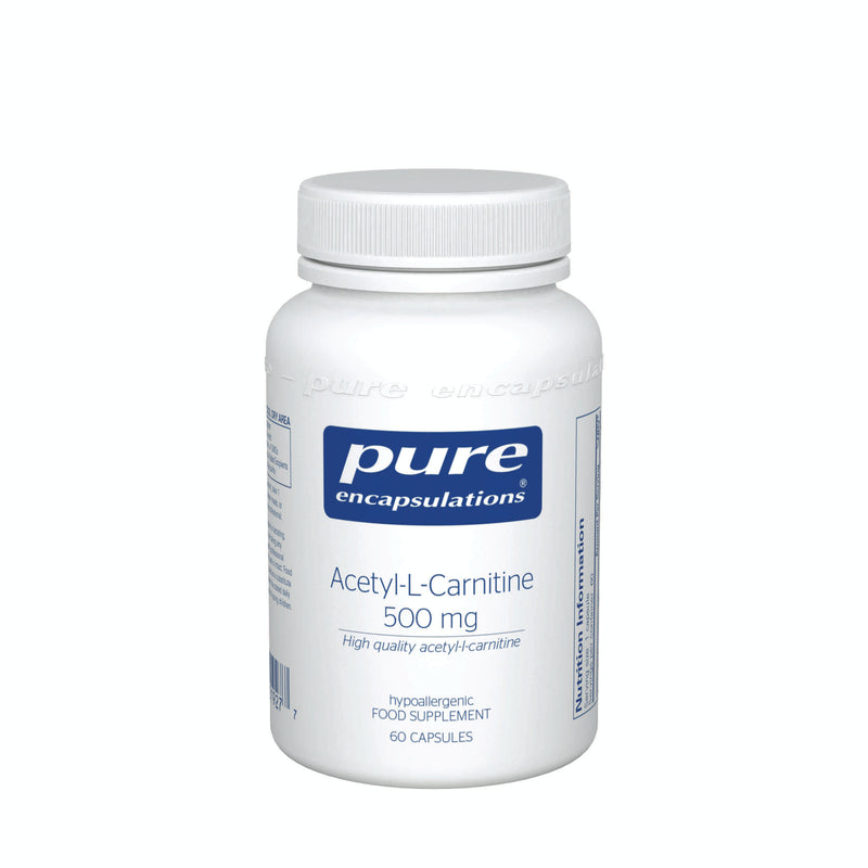Acetyl-L-Carnitine 500mg 60's (Currently Unavailable) - Dennis the Chemist