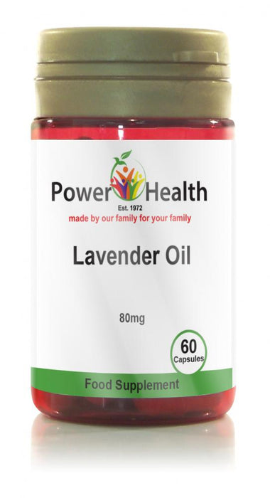 Power Health Lavender Oil 80mg 60's - Dennis the Chemist